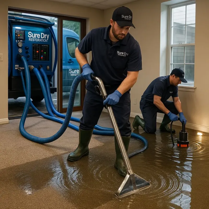 Water Extraction and Removal process in Lake Dalecarlia, IN